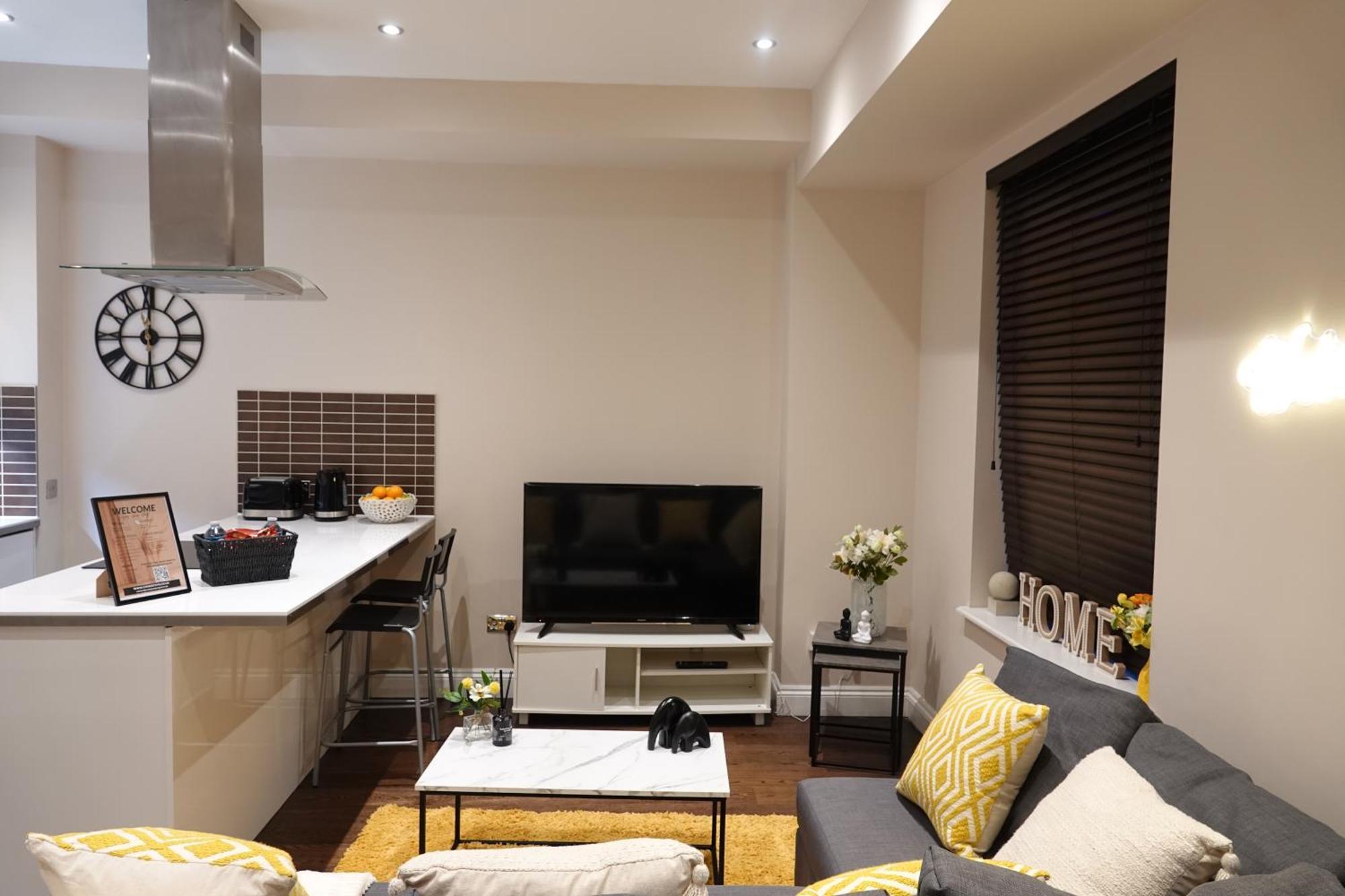 Modern Stylish Apartment Okręg wyborczy Hove Zewnętrze zdjęcie